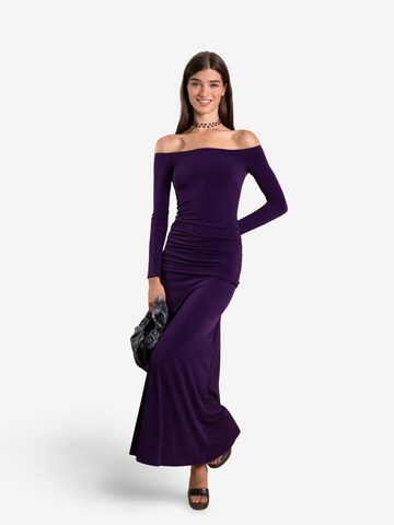 THE-ARE - Vestido de noche en lila