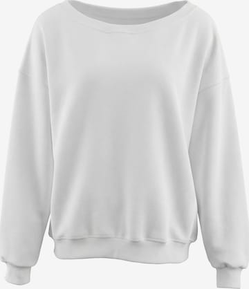 MYMO - Sudadera en blanco: frente
