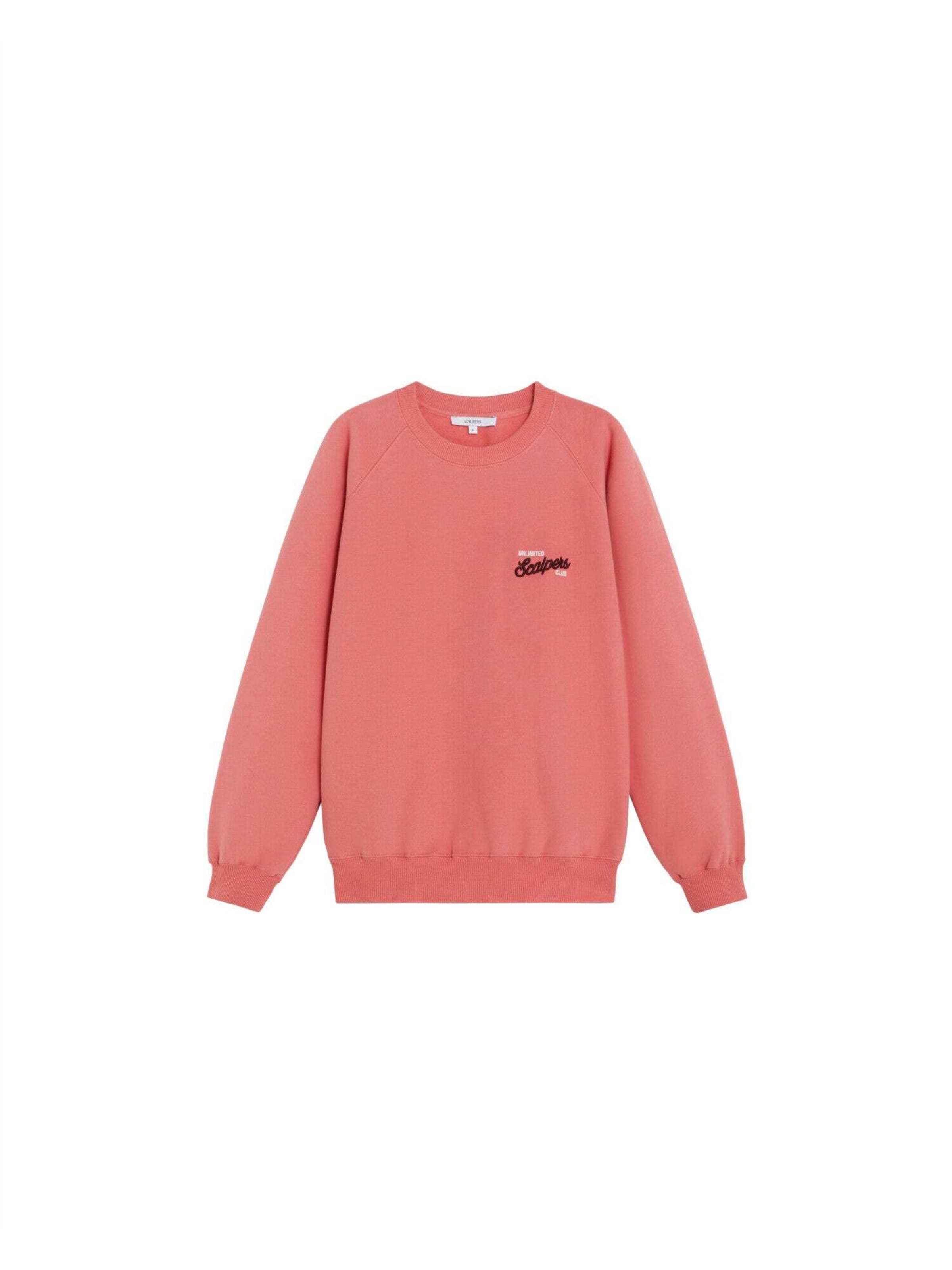 Scalpers Sweatshirt in Pink: front
