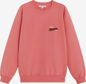Scalpers Sweatshirt in Pink: Vorderseite