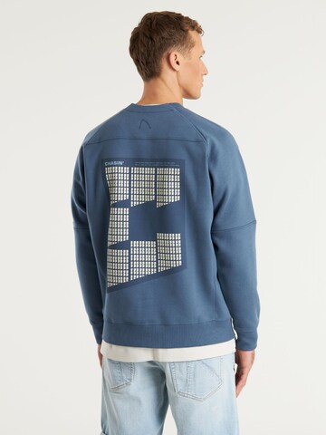 CHASIN' Sweatshirt 'Ido' in Blue: front