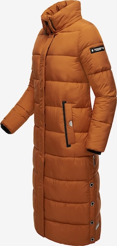 NAVAHOO Płaszcz zimowy 'Isalie' w kolorze brązowy