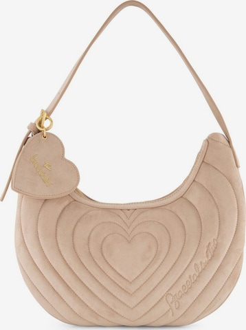 Braccialini - Bolso de hombro 'Beth Matelassé' en rosa: frente