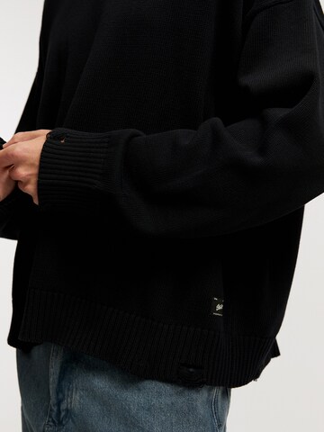 Pull-over Pull&Bear en noir