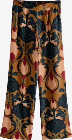 Next - Loosefit Calças em castanho: frente