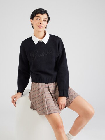GUESS Originals - Jersey en negro: frente