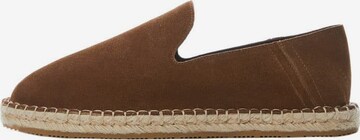 MANGO MAN Espadrilles in Brown: front