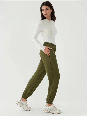 Hiccup Tapered Broek in Groen