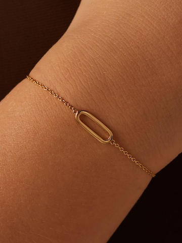 Bracelet Lucardi en or : devant