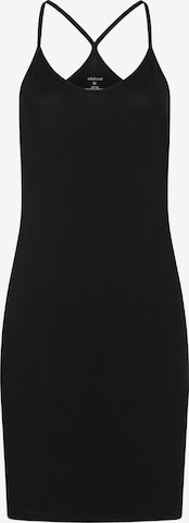 Erlich Textil Nachthemd in Schwarz: Vorderseite