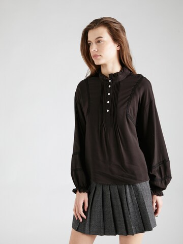 AÉROPOSTALE Blouse in Zwart: voorkant