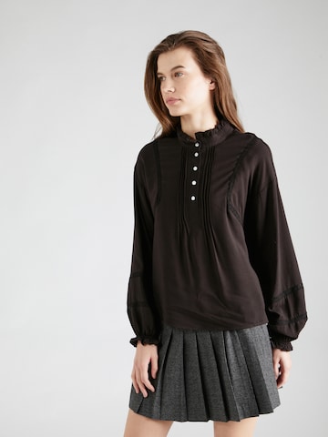 AÉROPOSTALE Bluse i sort: forside