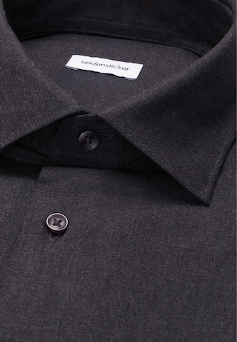 SEIDENSTICKER Regular Fit Hemd in Grau