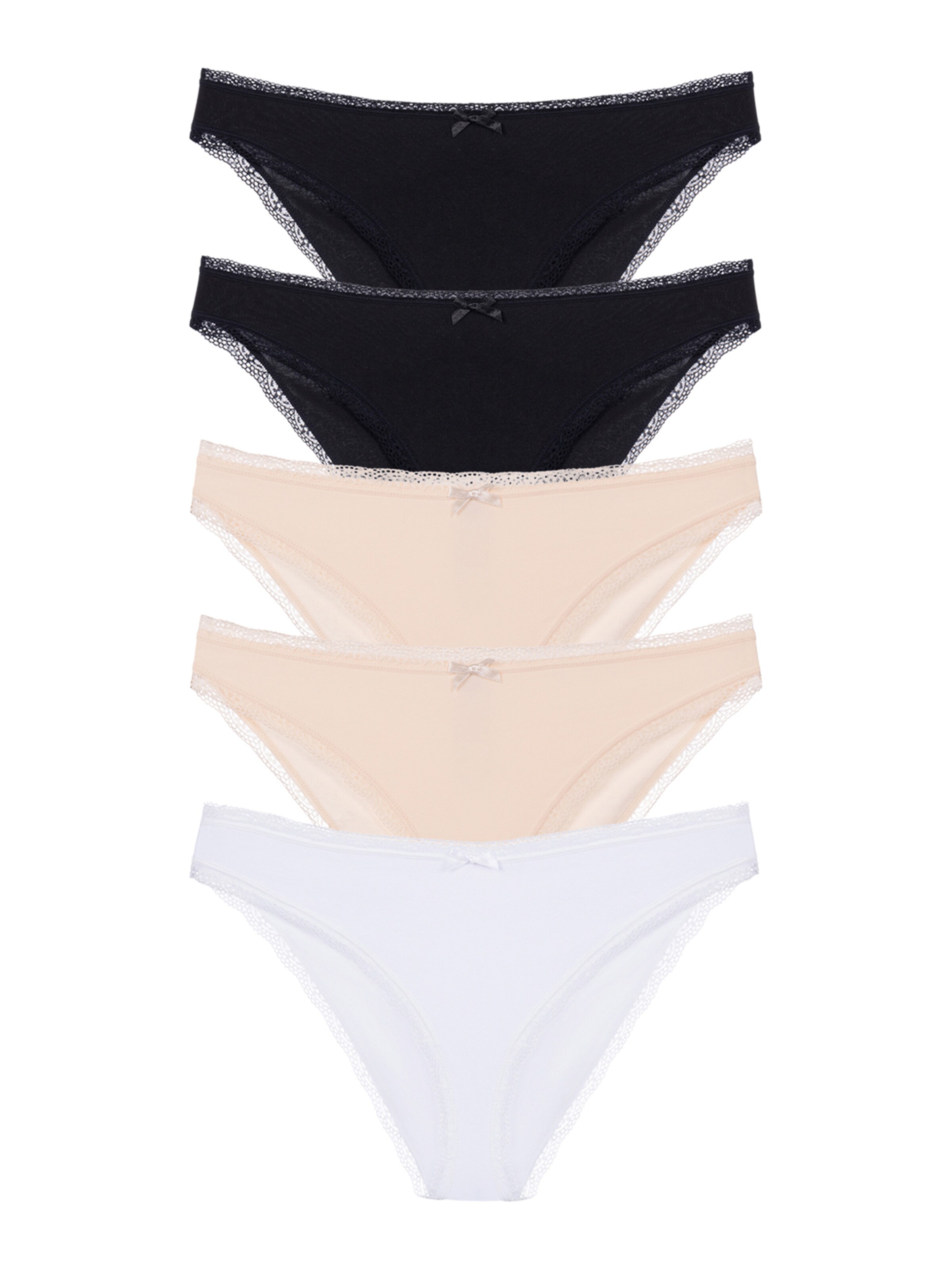 Dorina Slip in Beige: Vorderseite