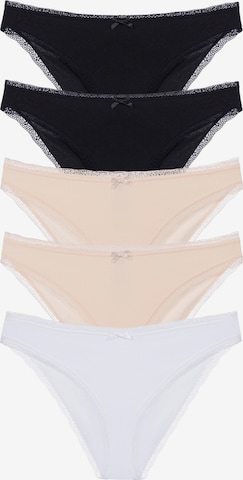Dorina Slip in Beige: Vorderseite