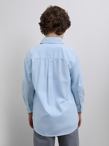 Scalpers Средняя посадка Рубашка 'Summer Seatle' в Синий