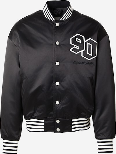 JACK & JONES Välikausitakki 'JORMEADOWS' värissä musta / valkoinen, Tuotenäkymä