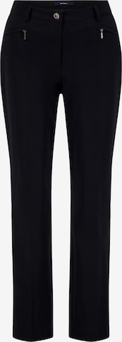 Gardeur Trousers 'DINA2' in Black: front