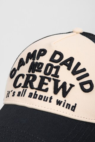 CAMP DAVID Kappe in Beige
