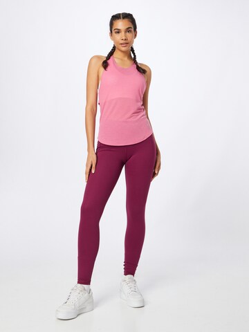 UNDER ARMOUR Sports Top in Pink