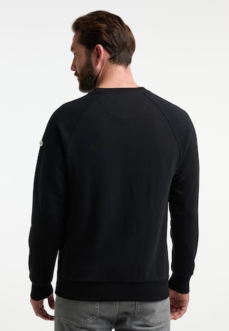 DreiMaster Maritim Sweatshirt 'Bridgeport' in Black