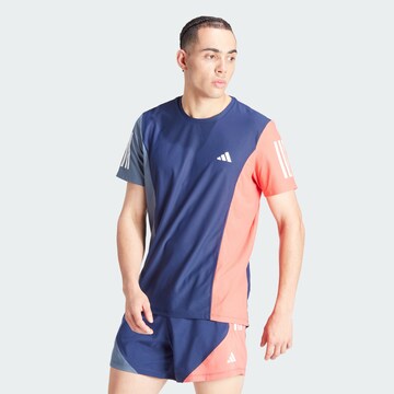 ADIDAS PERFORMANCE Performance Shirt 'Own The Run' in Blue: front