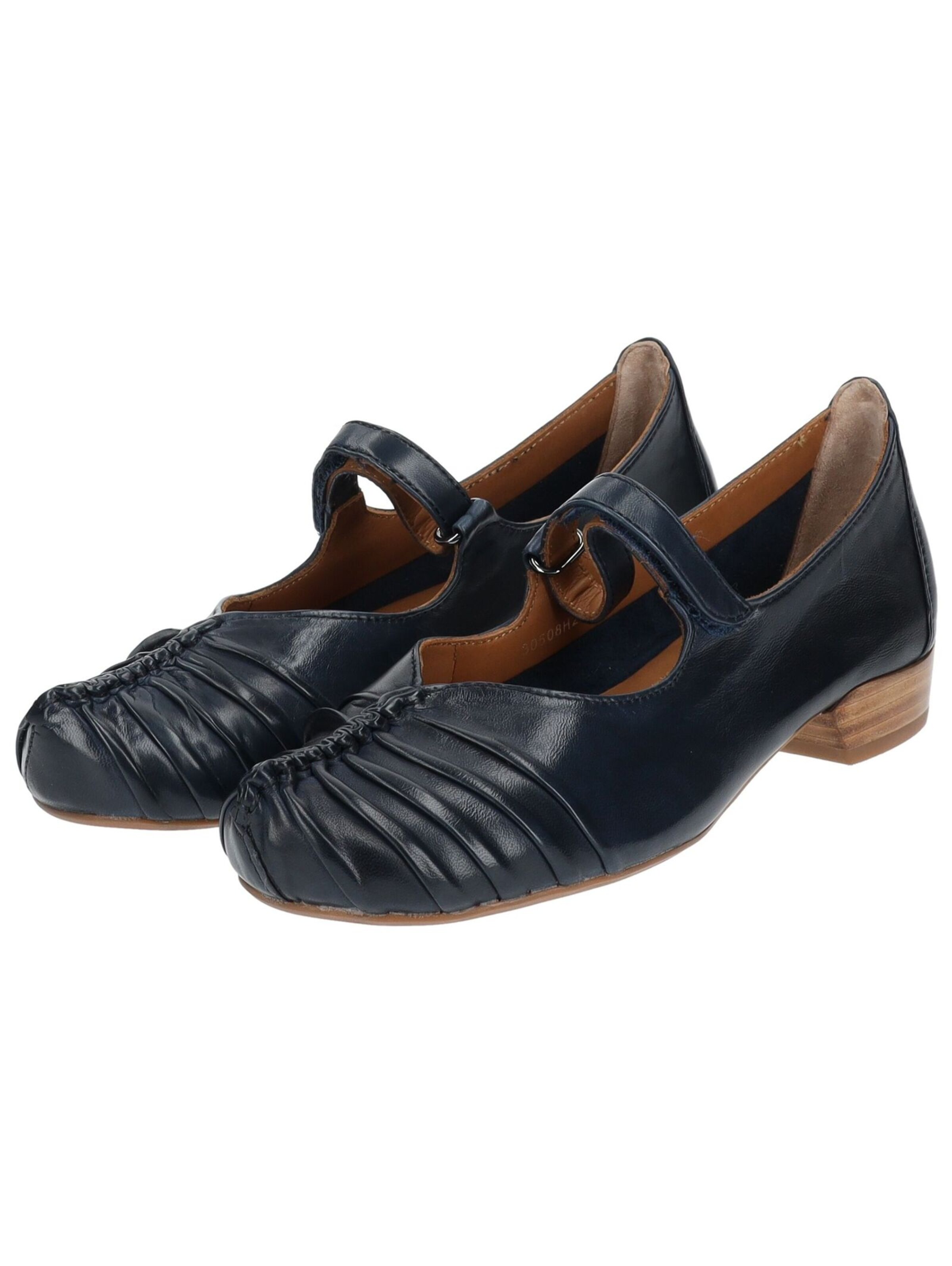 Ballerines à lanières Everybody en bleu