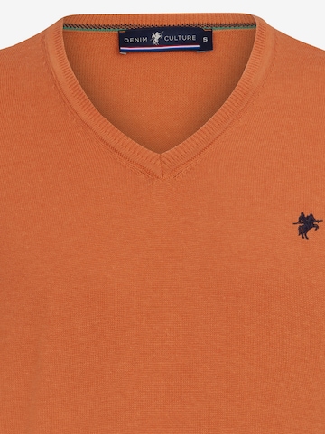 DENIM CULTURE Sweater 'Alonza' in Orange