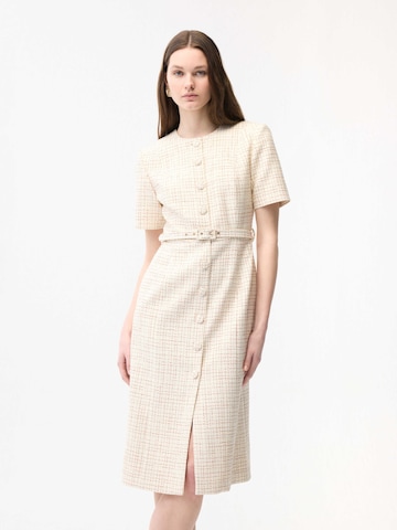 adl Shirt Dress in Brown