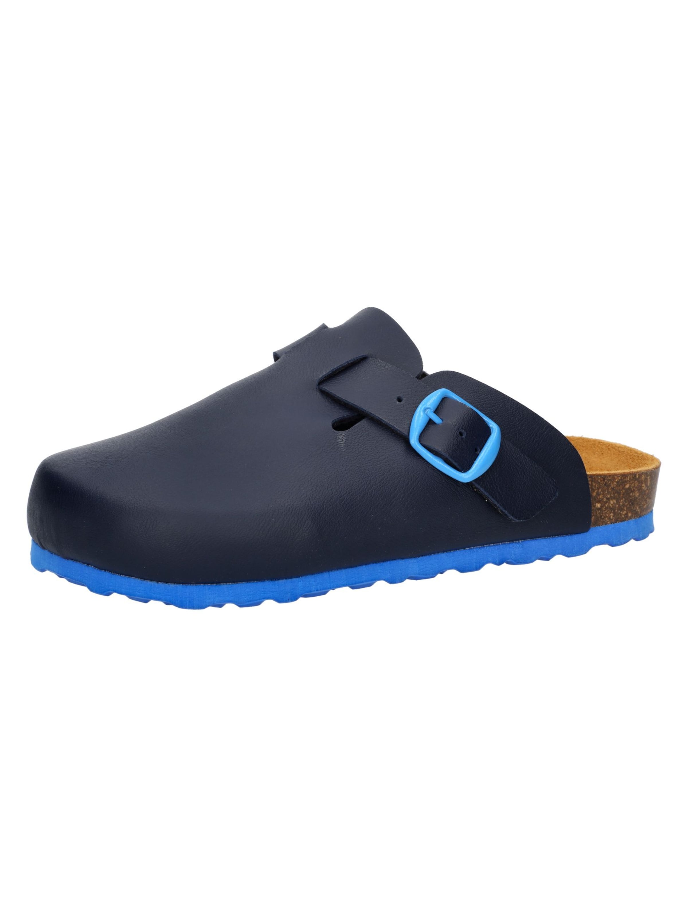 LICO Clog 'Bioline' in Blau: Vorderseite