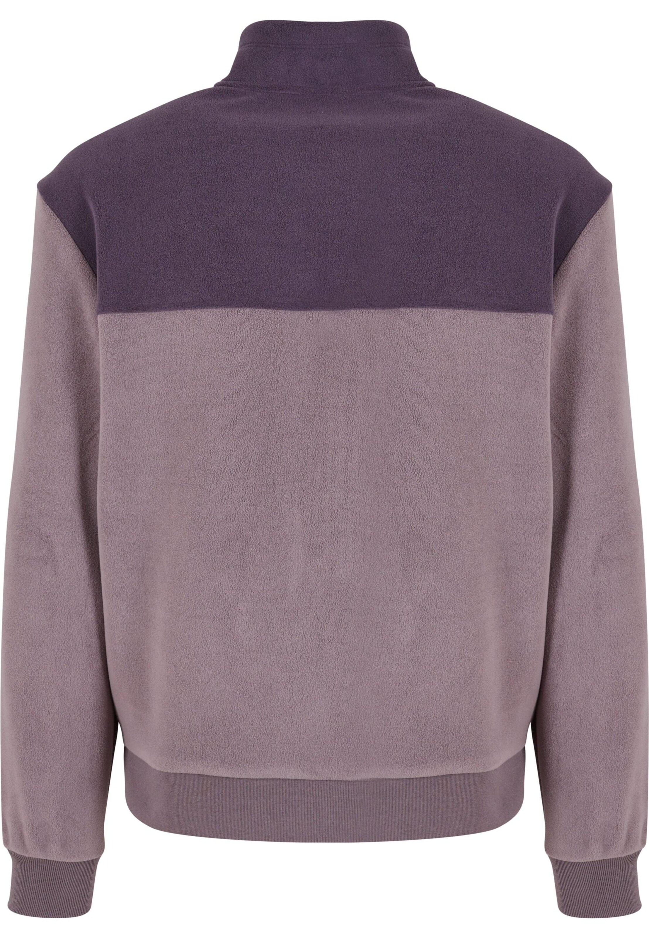 Urban Classics Fleecejakke i lilla
