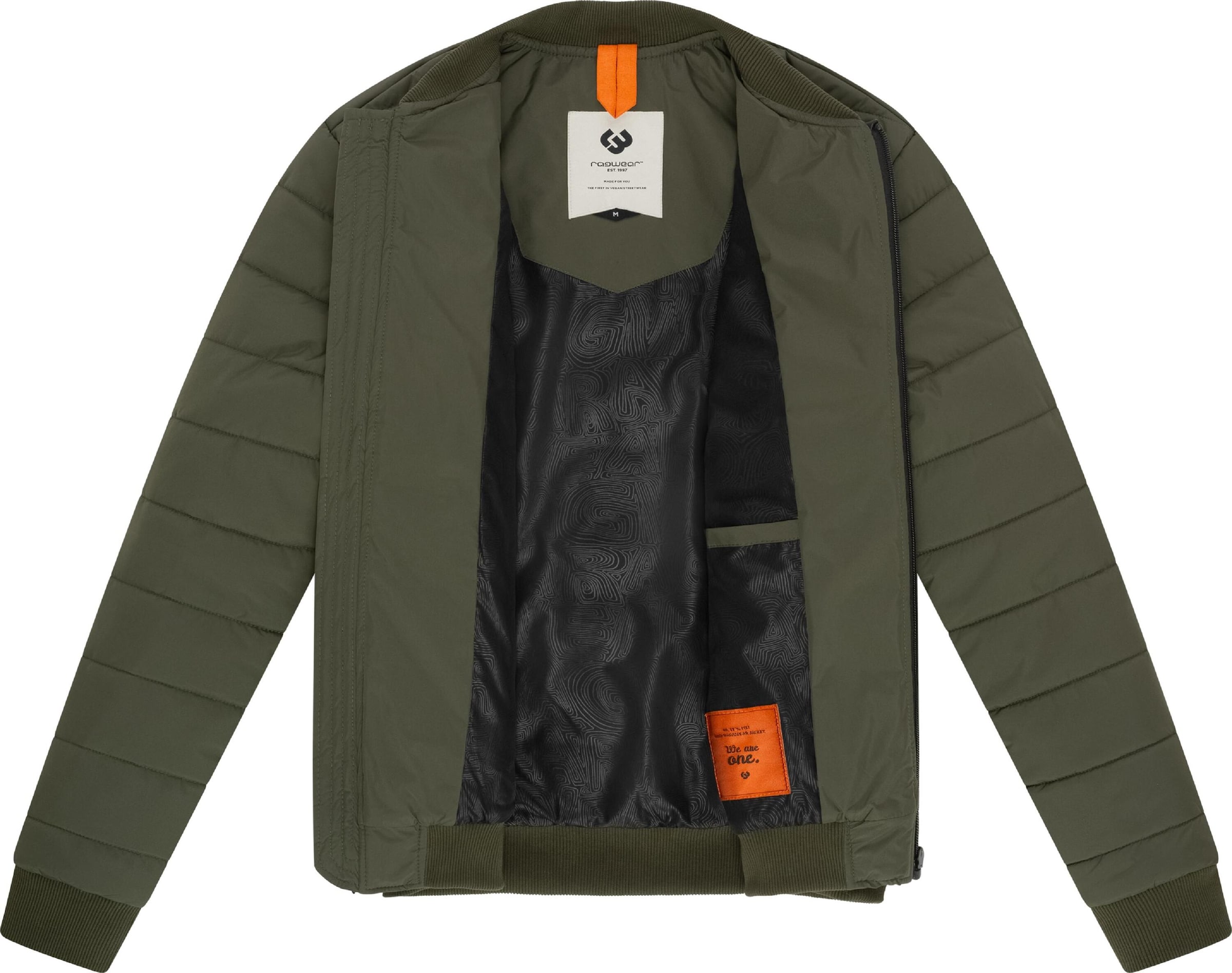 Giacca funzionale 'Boomber' di Ragwear in verde