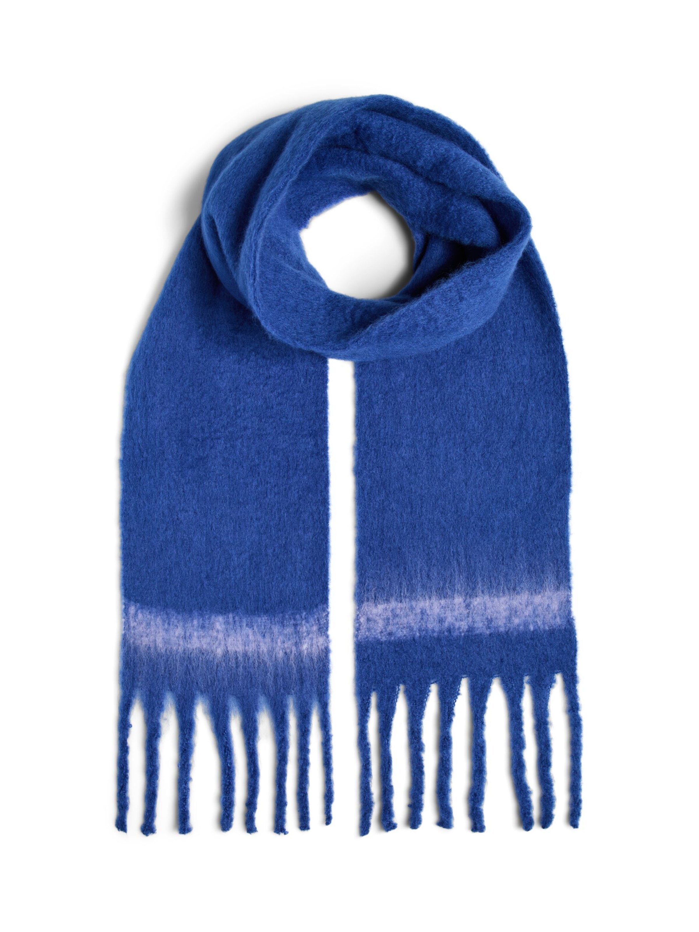 Écharpe PIECES en bleu : devant