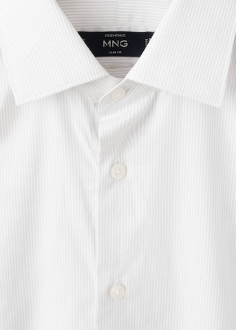 MANGO MAN Slim fit Button Up Shirt 'Vecchia1' in White