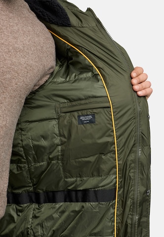 INDICODE JEANS Winterjas 'Studs' in Groen