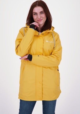 deproc Outdoorjacke 'Friesennerz ELLESMERE WMN' in Gelb: Vorderseite