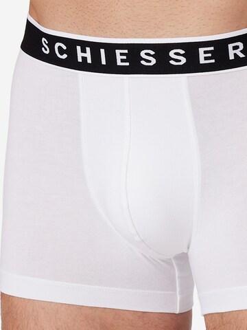 SCHIESSER Boxershorts '95/5 Organic Cotton' in Wit