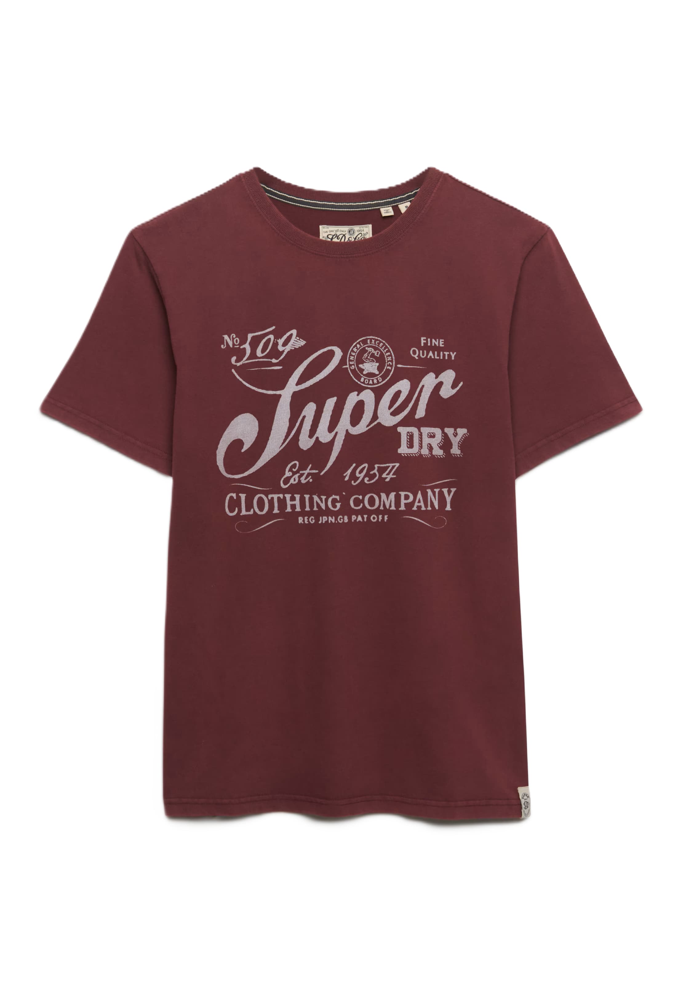 Superdry & Co Koszulka w kolorze czerwony: przód