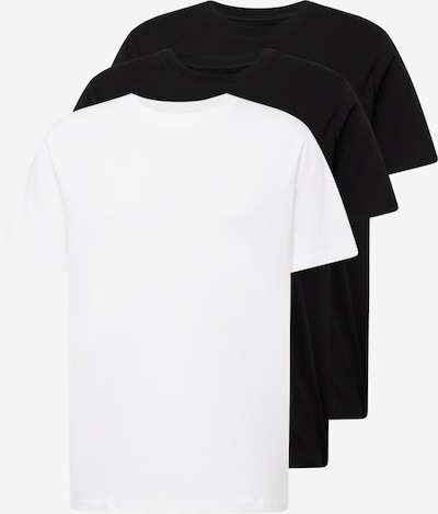 S dydžio Marškinėliai iš KnowledgeCotton Apparel, spalva – juoda / balta, Prekių apžvalga