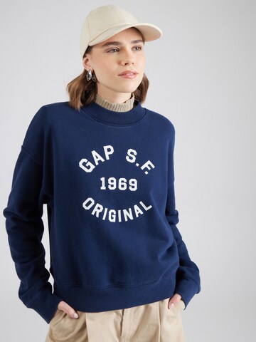 GAP Свитшот в Синий: спереди