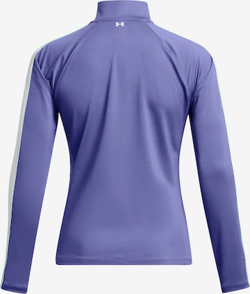 UNDER ARMOUR Athletic Zip-Up Hoodie in Purple