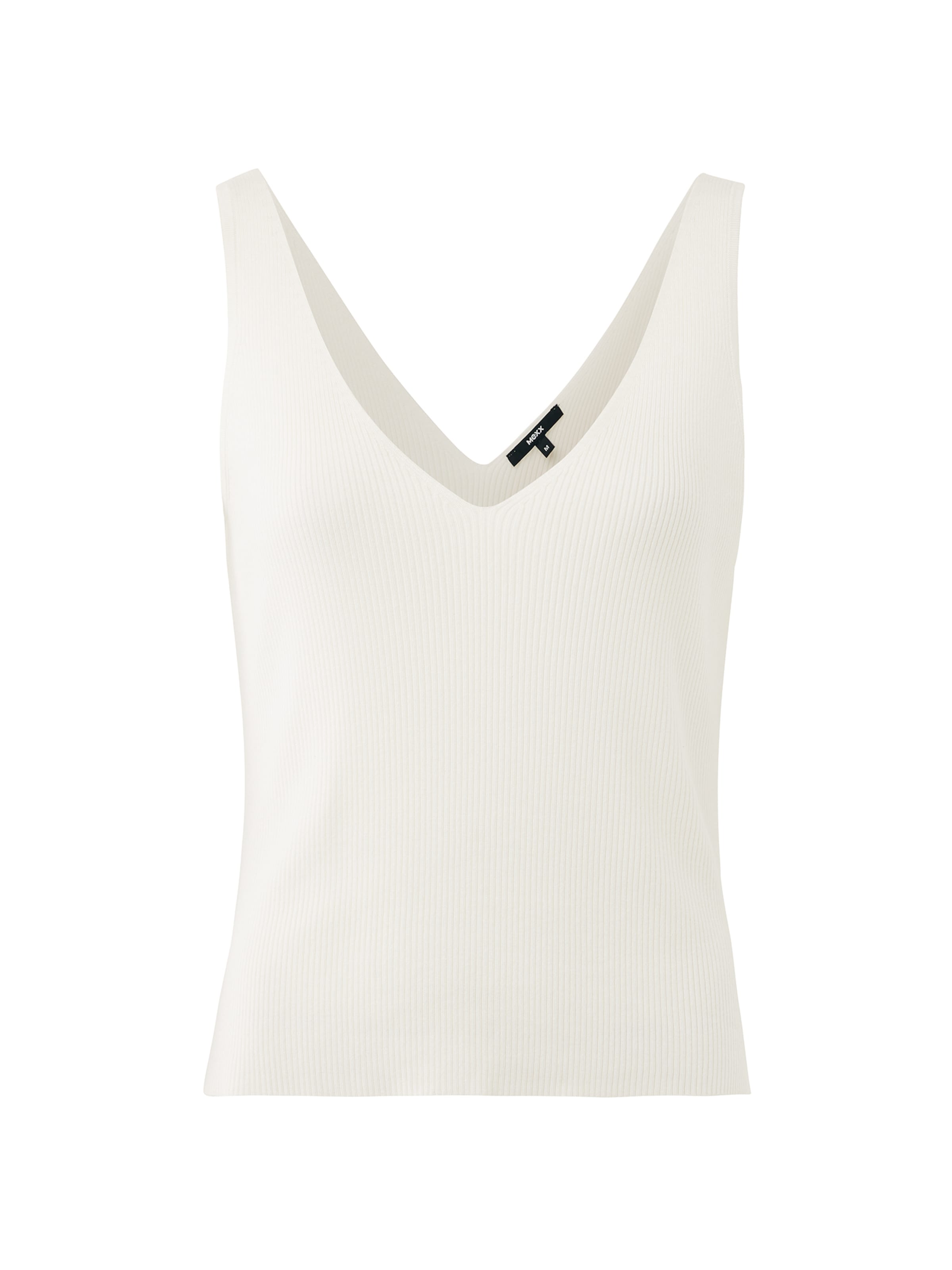 Top in maglia di MEXX in bianco: frontale