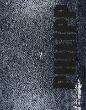 Philipp Plein Regular Jeans in Blauw