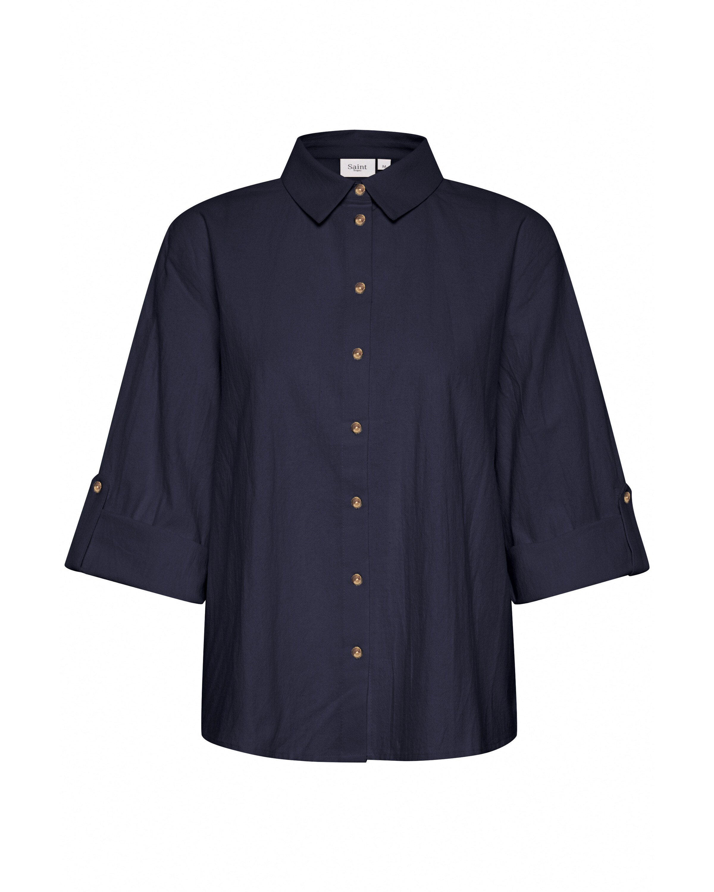 SAINT TROPEZ Bluse 'Zalinda' in nachtblau, Produktansicht