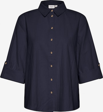 SAINT TROPEZ Blouse 'Zalinda' in Blauw: voorkant