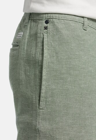 INDICODE JEANS Regular Chino 'Lino' in Groen