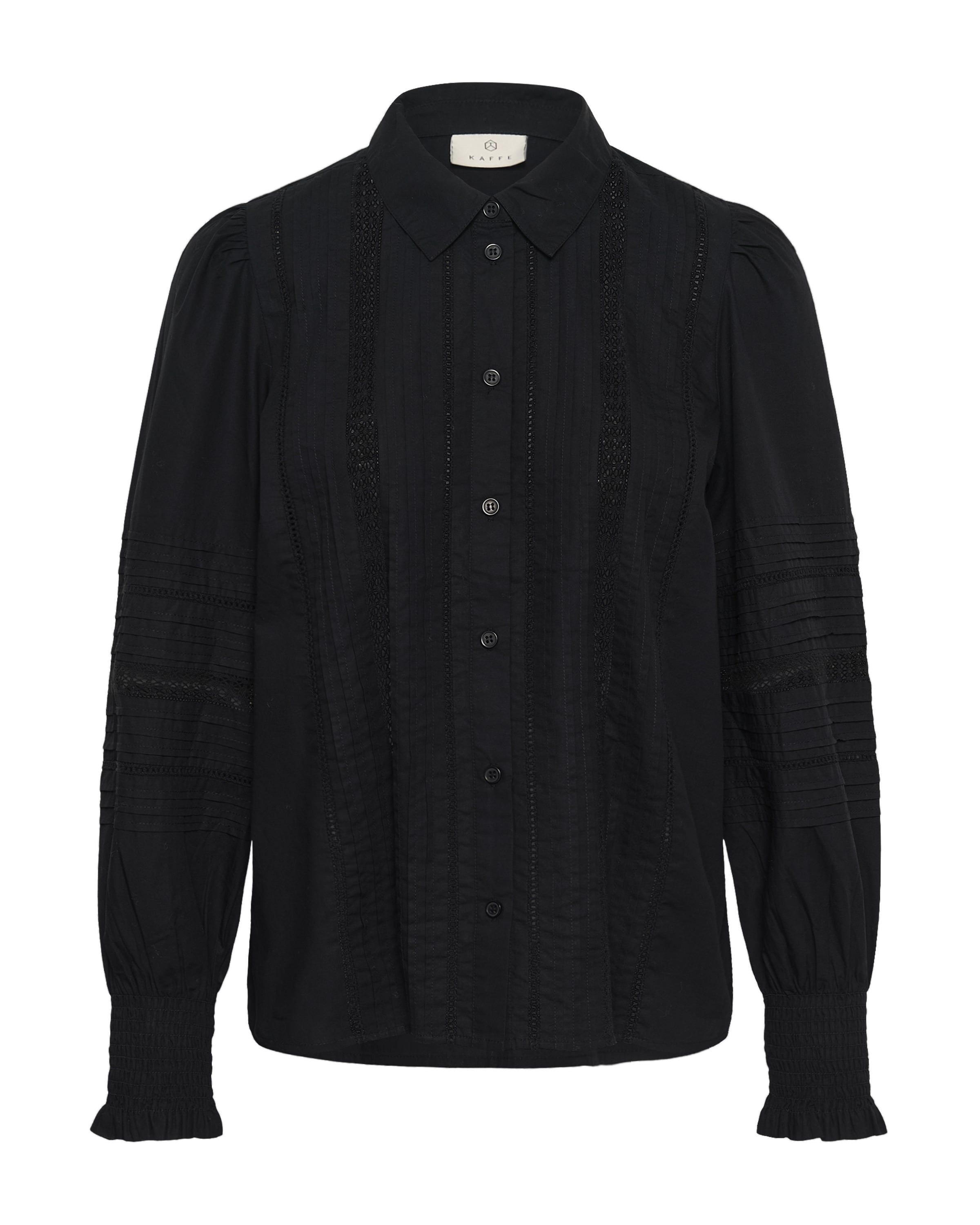 Kaffe Bluse 'KAbella' in Schwarz: Vorderseite