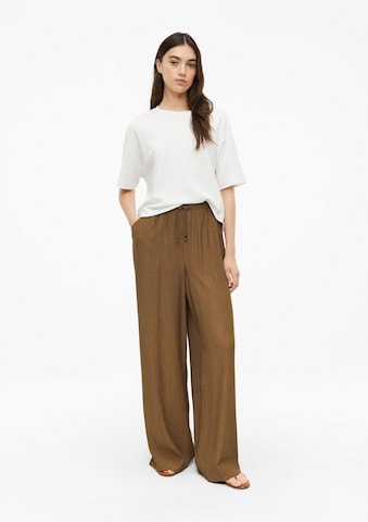 Wide Leg Pantalon s.Oliver en marron