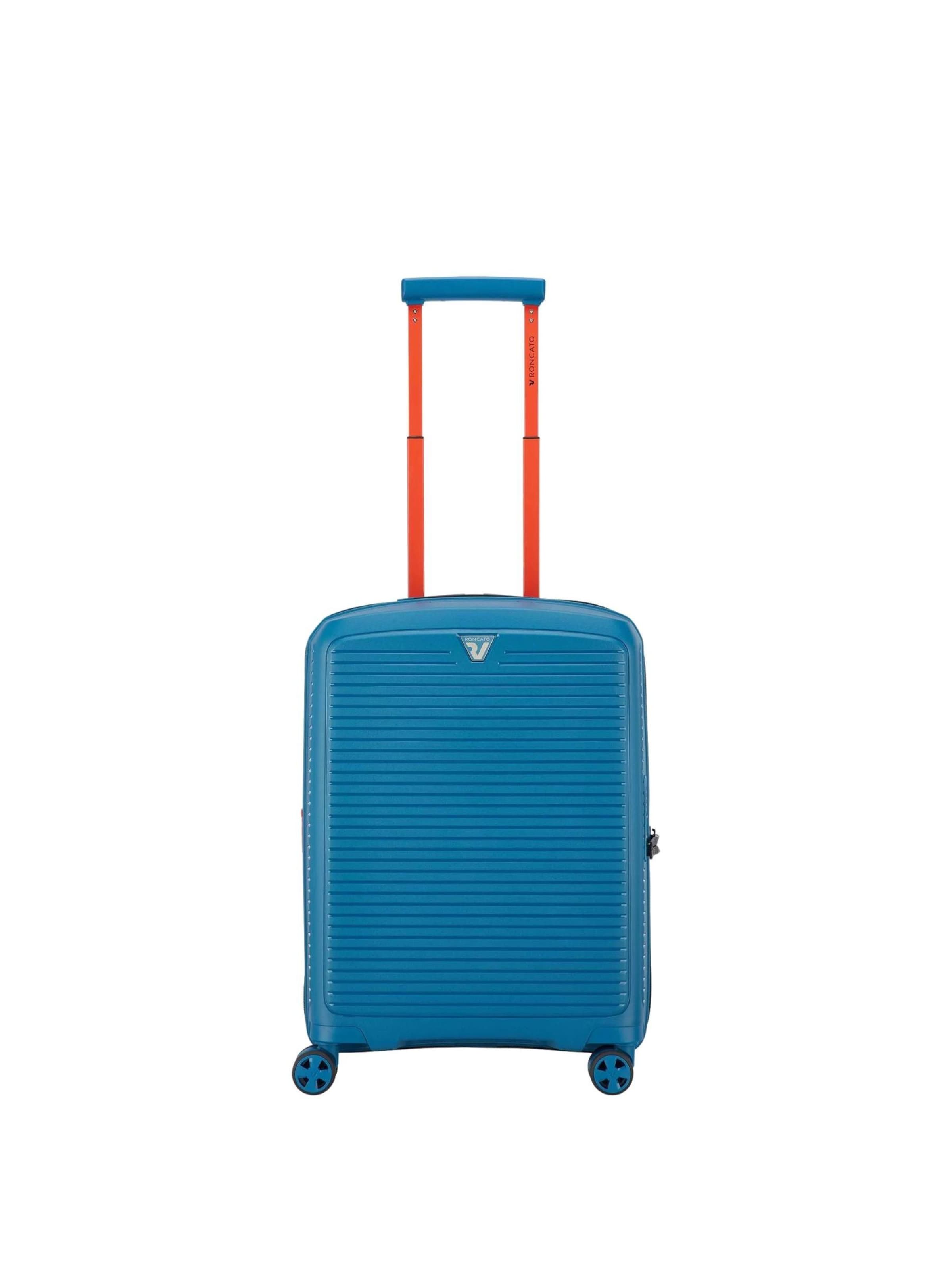 Roncato Trolley 'RONCATO TROLLEY CABINA 4R EXP. ARCADE Valigie e Trolley' in Blue: front