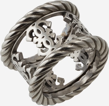 GUESS Ring 'Torchon' in Silber: predná strana